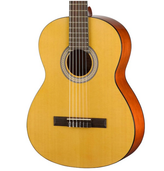 N450 Standard Solid Spruce Top Nylon Classical - Gloss Natural
