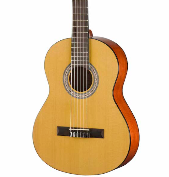 N350-3/4 Standard 3/4 Nylon Classical - Gloss Natural