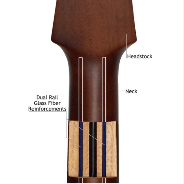 N350-3/4 Standard 3/4 Nylon Classical - Gloss Natural