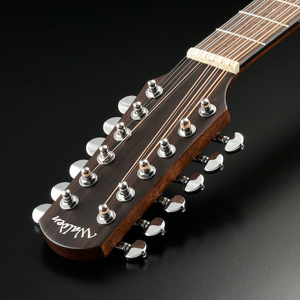 D552E Natura Solid Spruce Top 12-String Dreadnought Acoustic-Electric - Open Pore Satin Natural