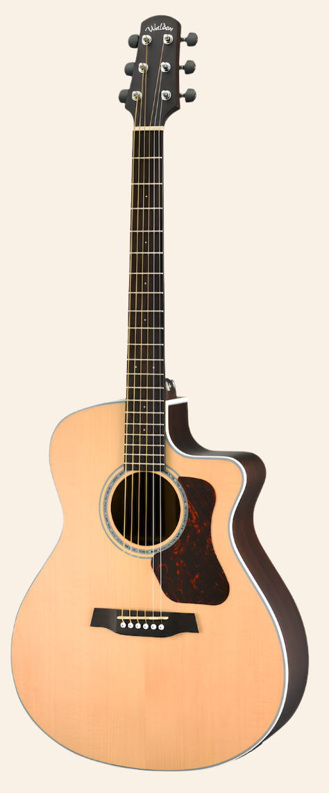 G803CE Natura All-Solid Sitka/Ovangkol Grand Auditorium Acoustic Cutaway-Electric - Satin Natural