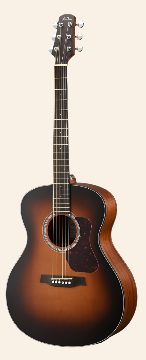 G570ETB Natura Solid Cedar Top Grand Auditorium Acoustic-Electric - Open Pore Satin Tobacco Burst