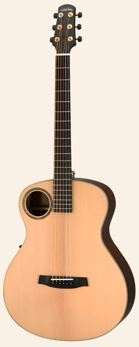 B103E Baritone Solid Sitka top/Ovangkol Grand Auditorium Baritone-Electric - Satin Natural