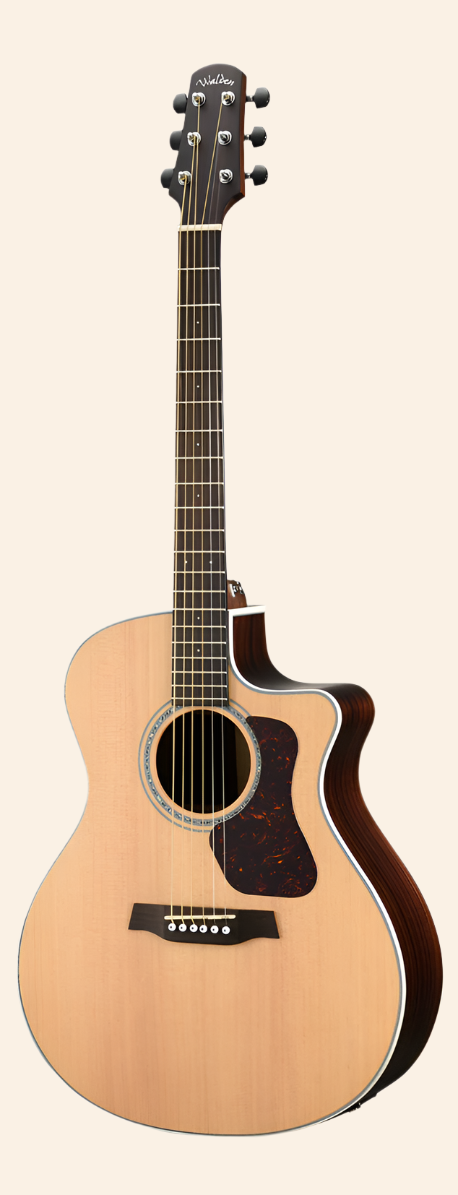 G800CE Natura All-Solid Sitka/Rosewood Grand Auditorium Acoustic Cutaway-Electric - Satin Natural