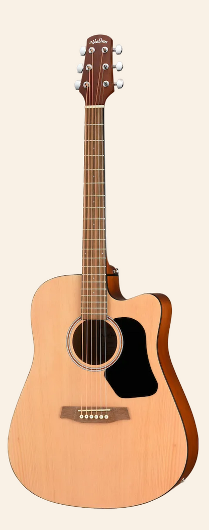 D255CE Hawthorne Dreadnought Acoustic Cutaway-Electric - Satin Natural