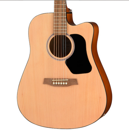 D255CE Hawthorne Dreadnought Acoustic Cutaway-Electric - Satin Natural