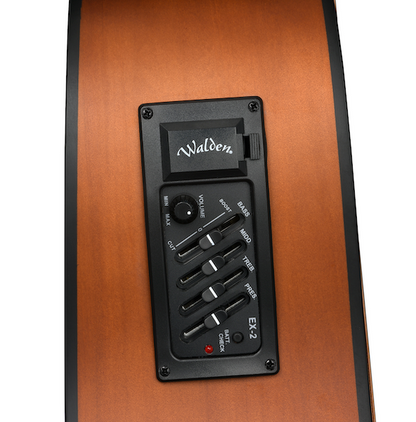 D255CE Hawthorne Dreadnought Acoustic Cutaway-Electric - Satin Natural