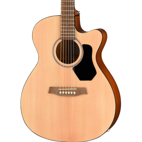 F255CE Hawthorne Folk Body Acoustic Cutaway-Electric - Satin Natural