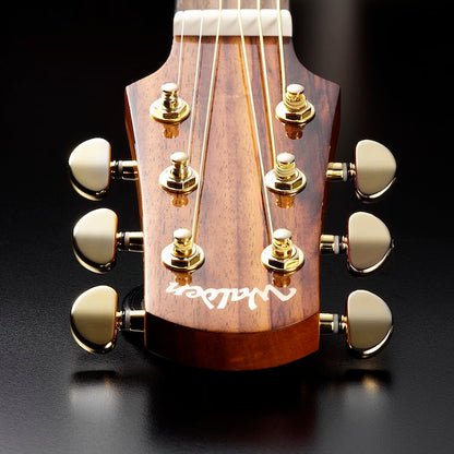 G633RCE-G Natura Solid Cedar Top/Ovangkol Maple Armrest Grand Auditorium Acoustic Cutaway-Electric - Gloss Natural