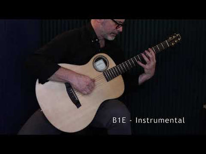 B103E Baritone Solid Sitka top/Ovangkol Grand Auditorium Baritone-Electric - Satin Natural